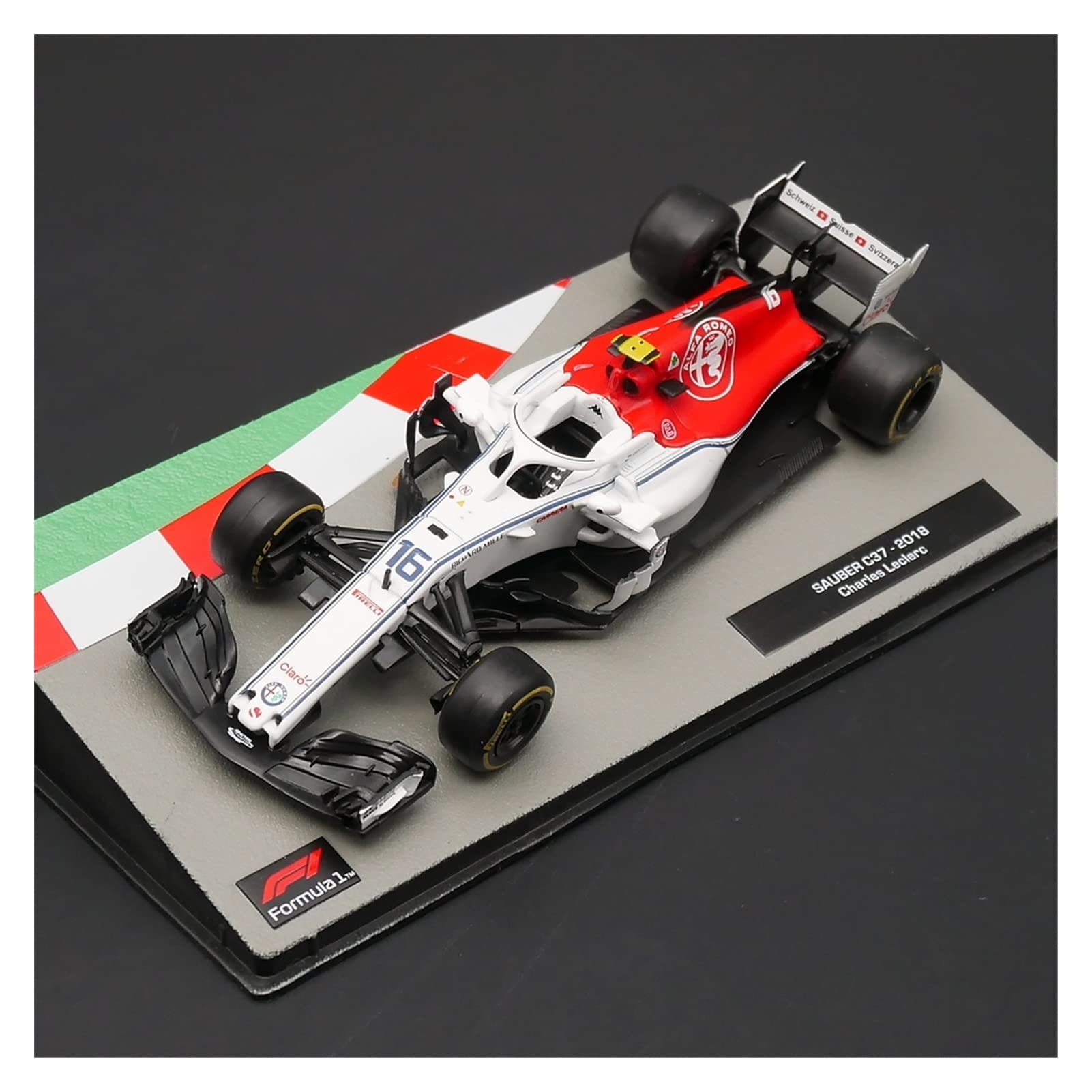 1/43 Scale Car Model For SAUBER C37 2018 Charles Leclerc Nico